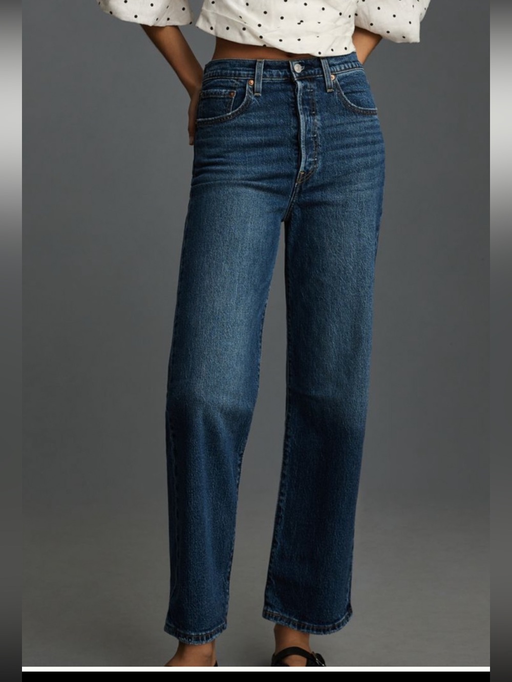 Levi’s rib cage jeans